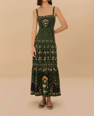 Farm Rio - Flowers Arch Sleeveless Maxi Dress