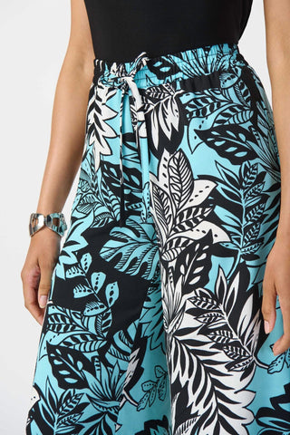 Joseph Ribkoff - Floral & Plant Motif Pants Style 241067