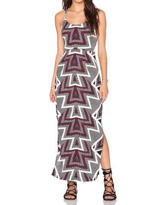 Free People - Slubby Crinkle Serves You Right Printed Maxi Dress