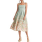 Endless Blu. - Floral Print Midi Dress