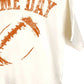 2&Moon - Women's Game Day Football Graphic Crop Tee