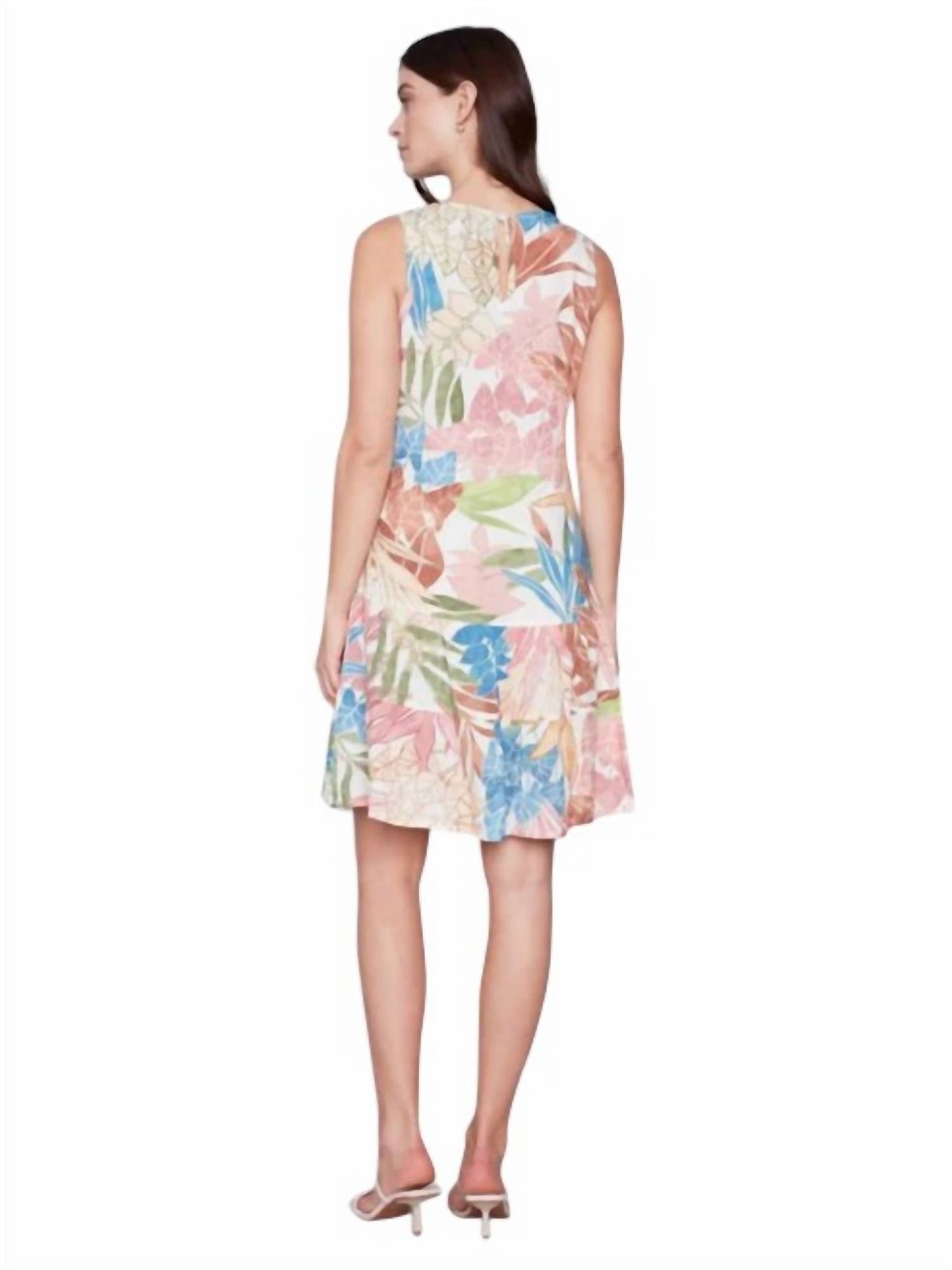 Charlie B - Island Sleeveless Ruffle Bottom Dress