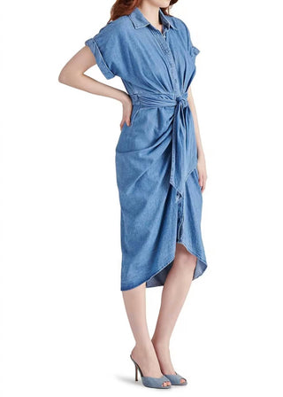 Steve Madden - Stevie Chambray Midi Dress