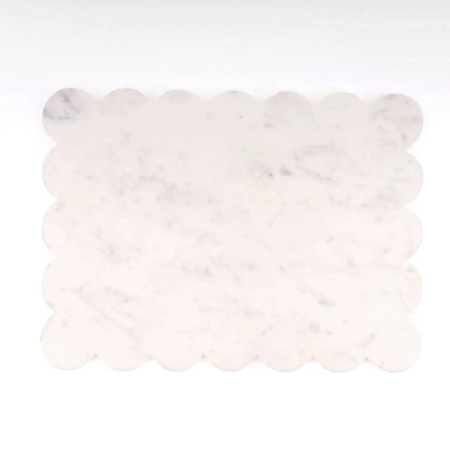 8 Oak Lane - Marble Scalloped Serving Board