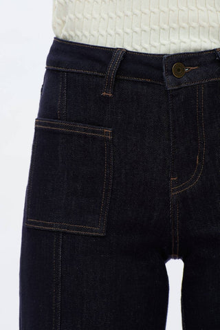 Bayeas - Katia Mid Rise Wide Leg Pants