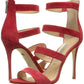 Charles David - Women's Olina Suede Leather Strappy Stiletto Heel Sandals