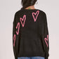Elan - Heart Sweater
