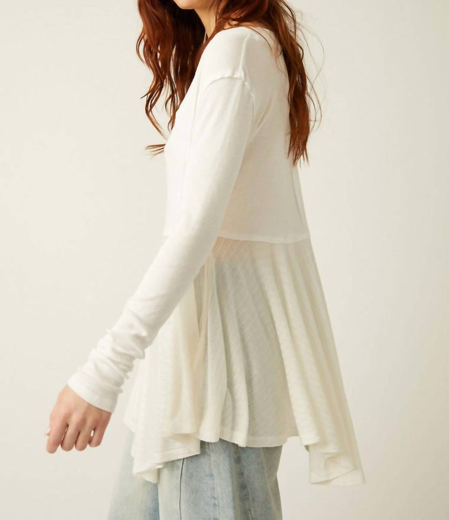 Free People - CLOVER BABYDOLL TOP