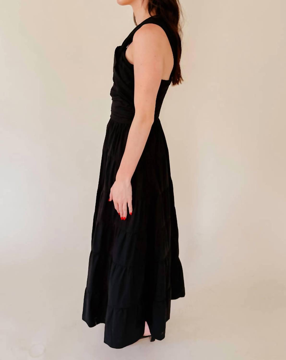 Lucy Paris - Christy Poplin Midi Dress