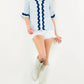 Thml - Nautical Ric-rac Striped Top