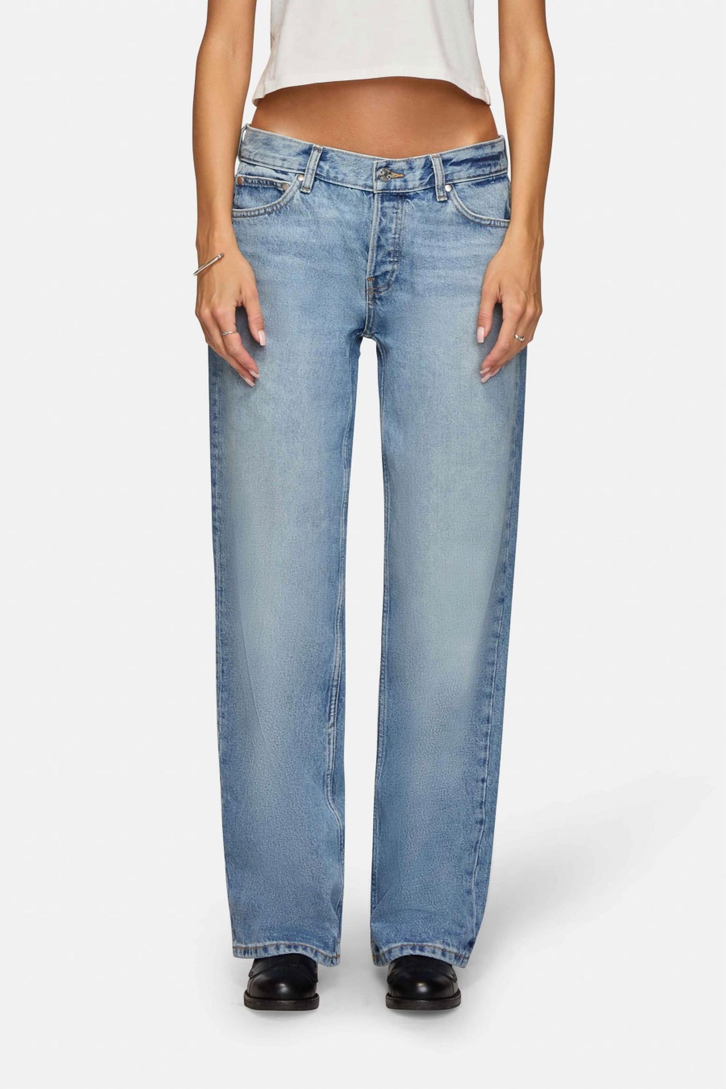 Eb Denim - Luca Low Rise Baggy Pants