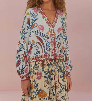 Farm Rio - Romantic Lightness Knit Cardigan