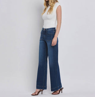 Flying Monkey - High Rise Wide Trouser Jeans