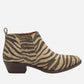 Lucky Brand - Women's Basel Low Cut Ankle Zipper Block Low Heeled Fashion Booties
