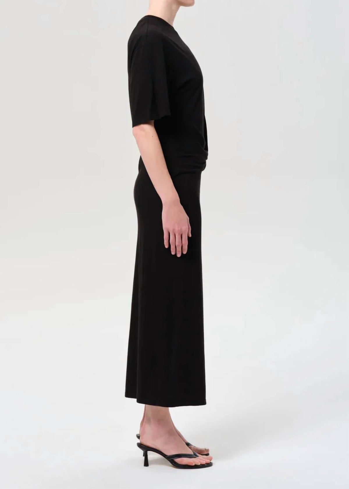 Agolde - Zanna Twisted T-shirt Midi Dress