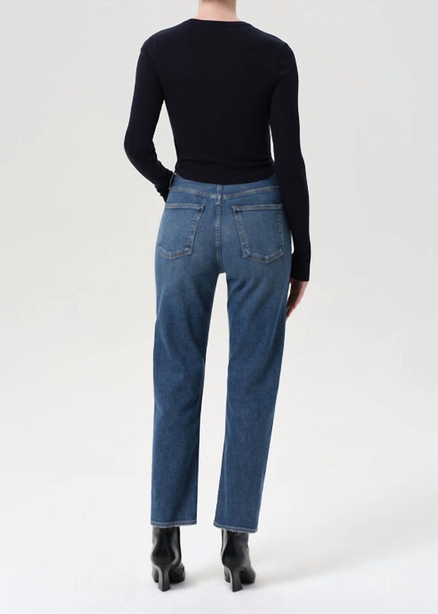 Agolde - 90's Pinch Waist Crop Straight Leg Jeans