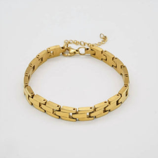 Brenda Grands - Women's Square Link Bracelet