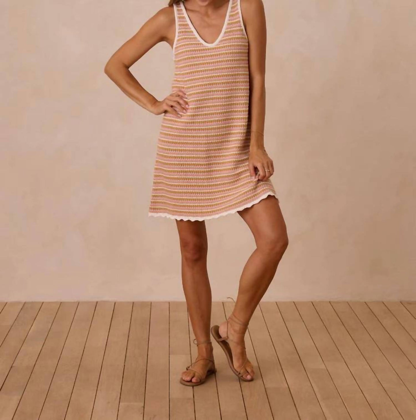 Rylee + Cru - Crochet Mini Dress