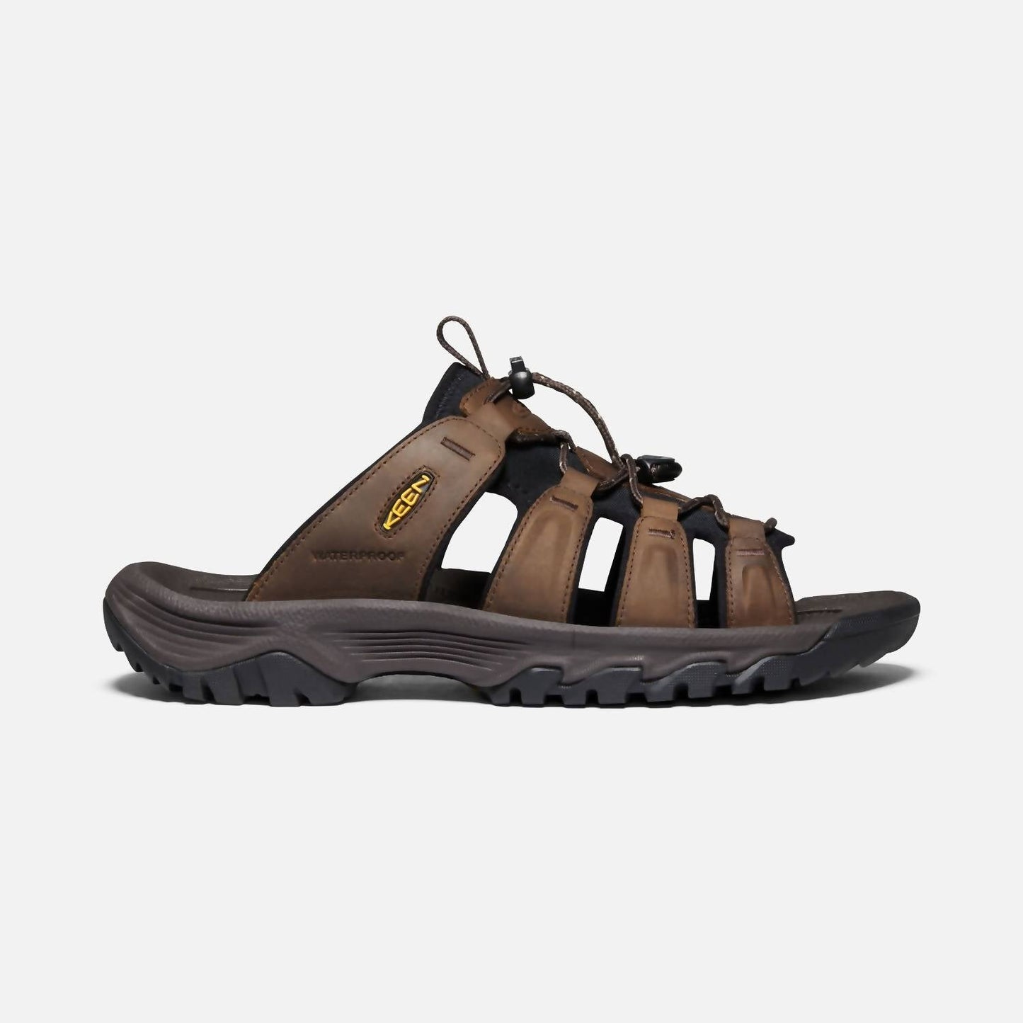 Keen - Men's Targhee III Leather Slide Sandal