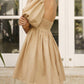 Bali Elf - Strawberry Fields Puff Sleeve Mini Dress