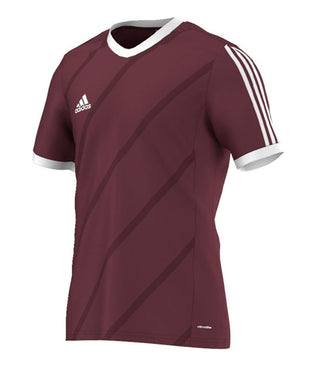 Adidas Boys Tabela 14 Jersey T-Shirt Maroon/White Size Youth