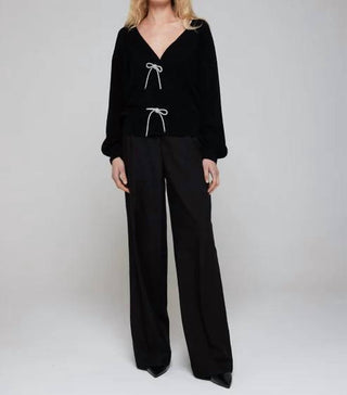 Brodie Cashmere - Bling Bow Cardigan