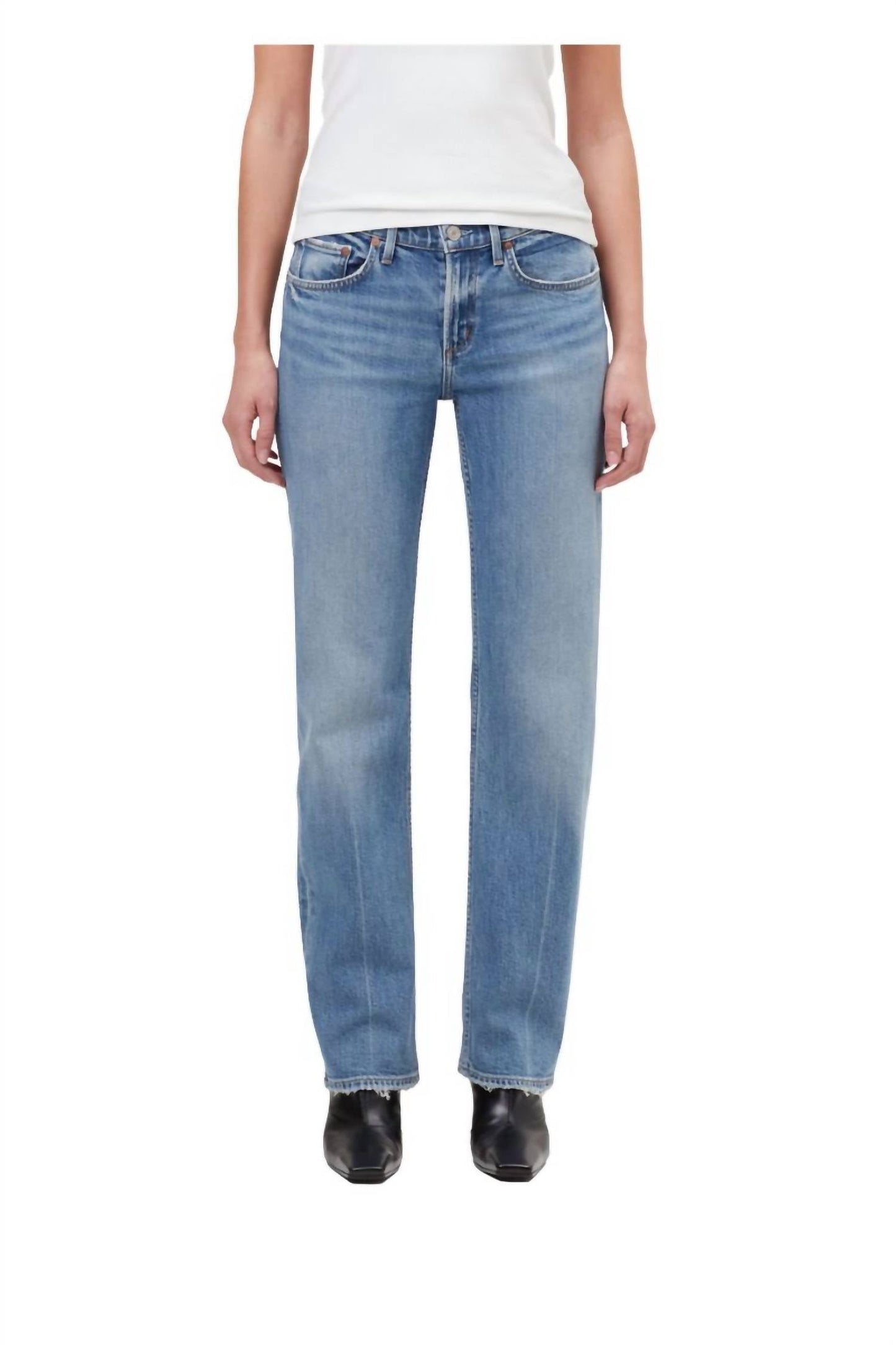 Agolde - Low Rise Slim Jeans