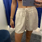 Kld. Signature - Satin Drawstring Shorts
