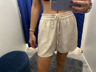 Kld. Signature - Satin Drawstring Shorts