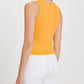 Goldie Tees - Variegated Rib Crop Tank Top
