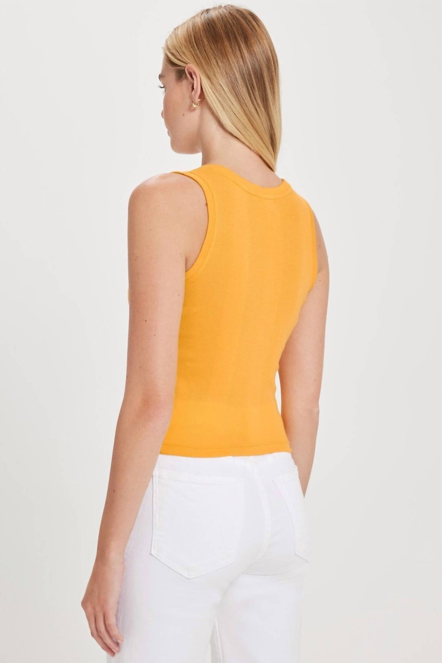 Goldie Tees - Variegated Rib Crop Tank Top
