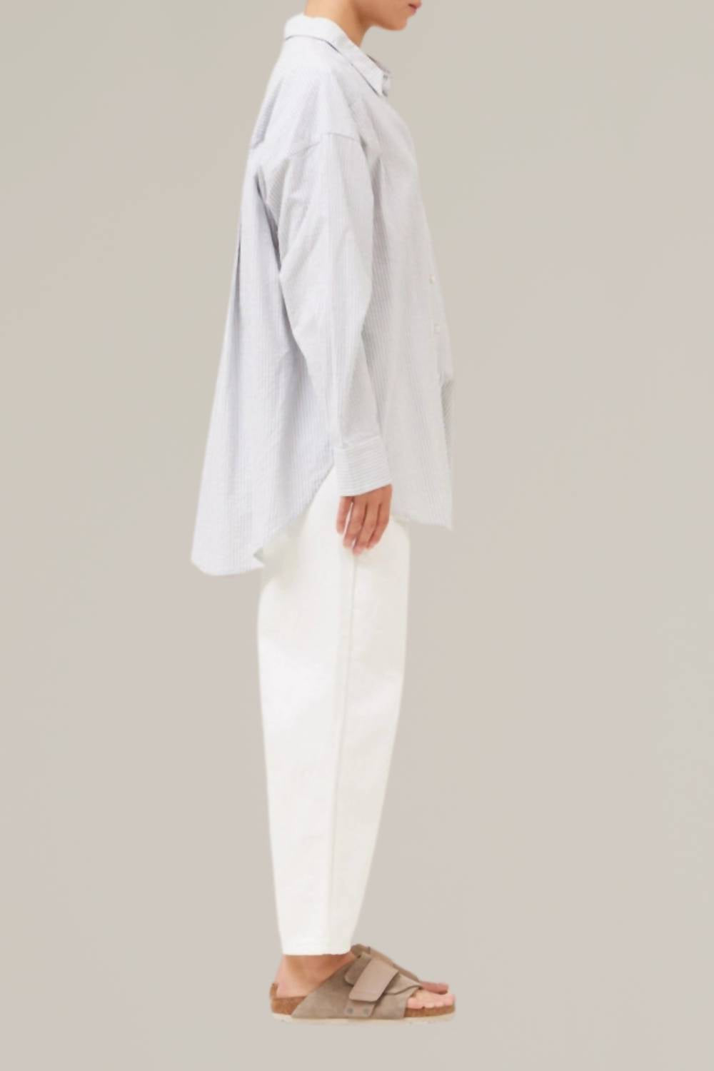 Grade & Gather - Oversize Button Down Shirt