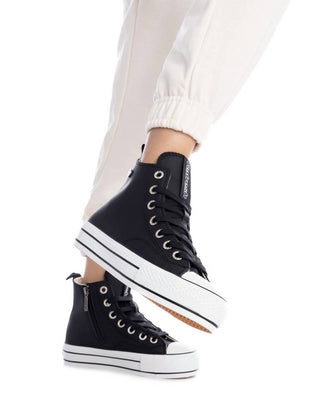Xti - Women's Casual High Top Sneakers