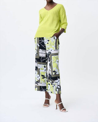 Joseph Ribkoff - Knit Quarter Sleeve Top