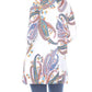 Collective Rack - Paisley Print Flare Top With Pocket