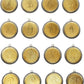 Julio Jewelry - Women's Uppercase Initial Disk Necklace - Letter E