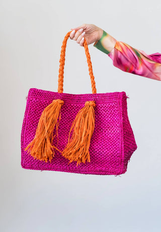 Baldiz - CAMILLA RAFFIA BAG