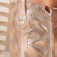 Nerogiardini - Women's Torba Leather Cowboy Boots