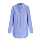 Theory - TUXEDO TIE BUTTONDOWN SHIRT