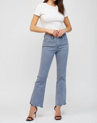 Mica Denim - CROP FLARE JEANS