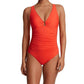 Ralph Lauren - Women's Ring Over The Shoulder Underwire One Piece Swimsuit