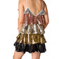 Buddylove - DISCO TIERED SEQUIN SHORT DRESS