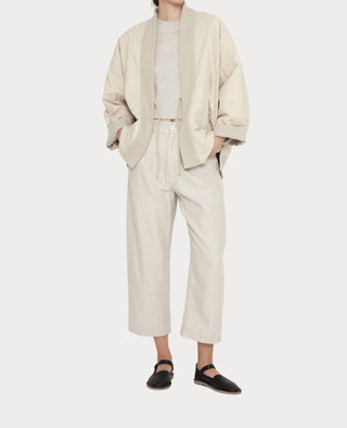 7115 By Szeki - Reversible Quilted Jacket