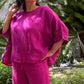 Gigi Moda - Lucia Linen Blouse