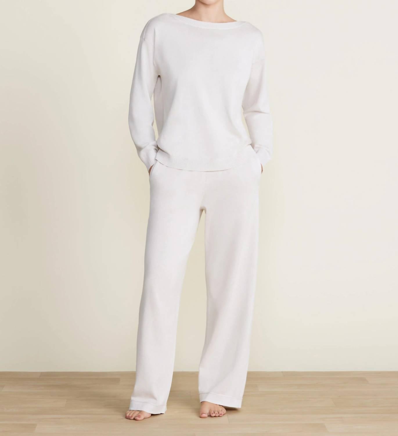 Barefoot Dreams - Sunbleached Boatneck Pullover Top