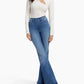 Good American - Pull On Flared Jeans