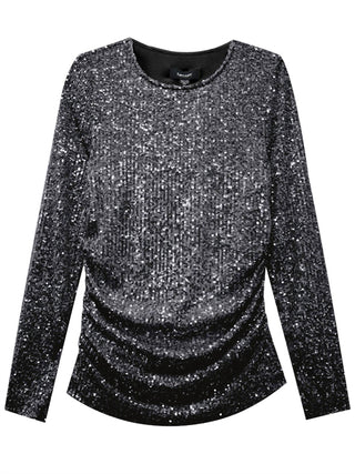 Karen Kane - Sequin Shirred Top