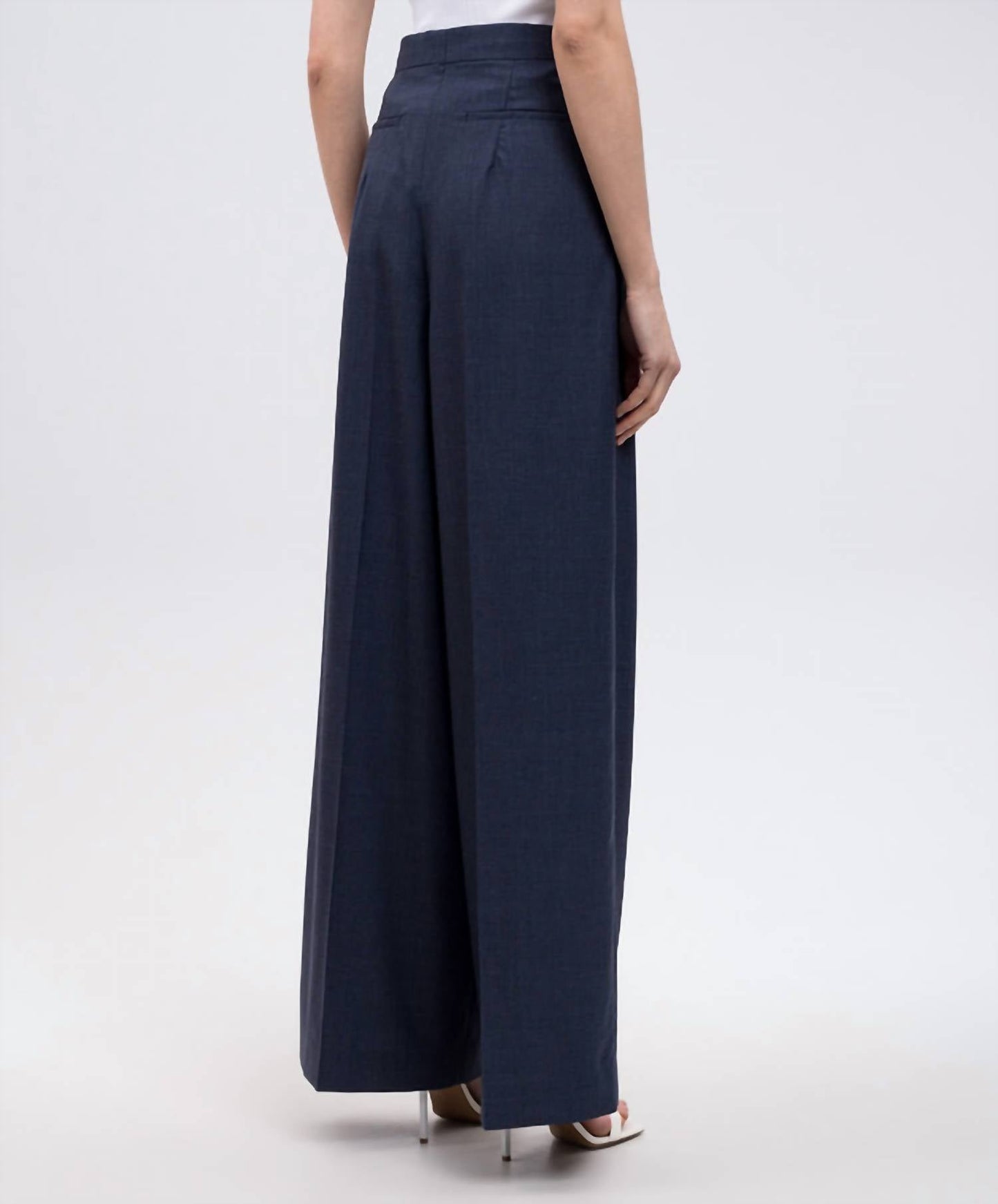 Givenchy - Women's Pleated Wide-leg Pants