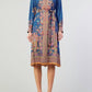 Current Air - Paisley Printed Midi Dress