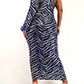 The Curve La - Plus Size Sequns Knit One Shoulder Dress With Cutout